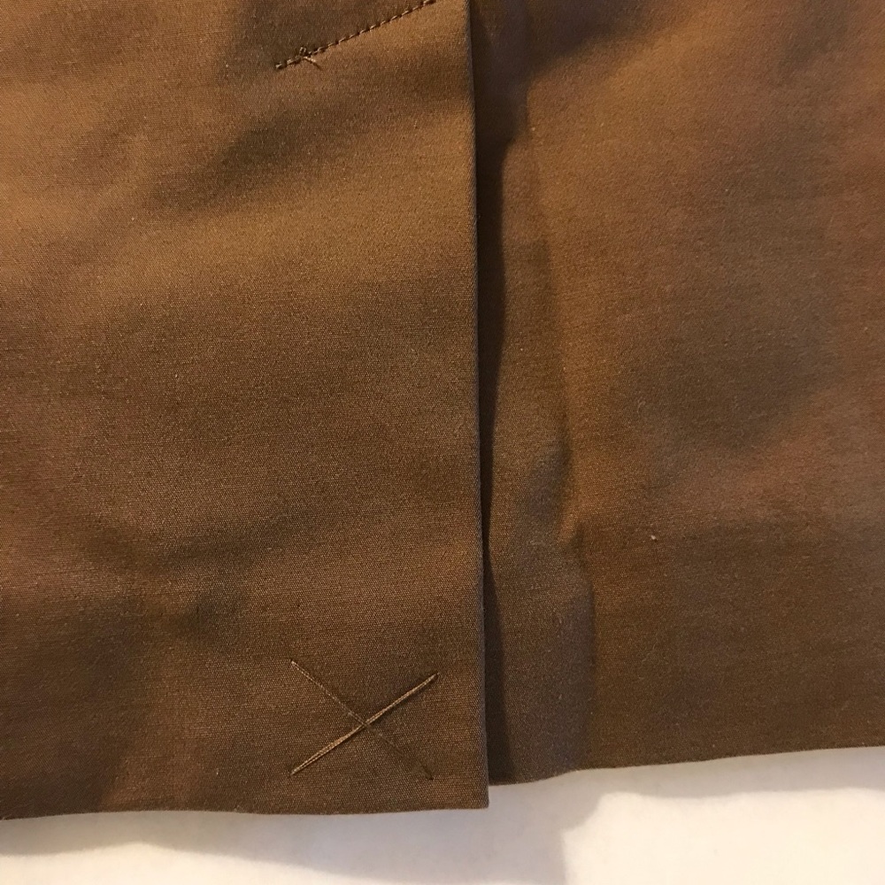 Club Monaco Nadine Pencil Skirt Size 4 Brown - Picture 3 of 6